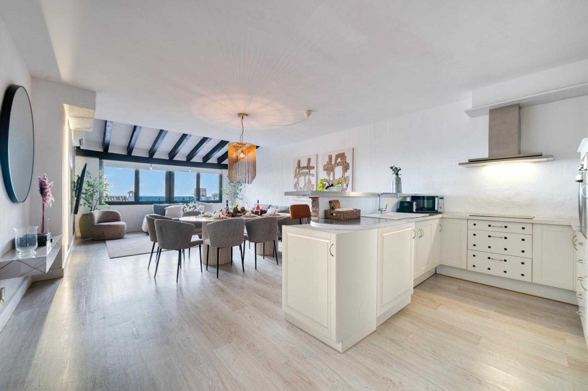 Апартаменти Vacation Marbella I Stylish 5Bdr Penthouse, Sea And Marina View Екстер'єр фото